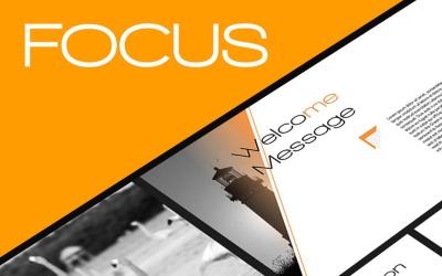Фокус PowerPoint шаблон
