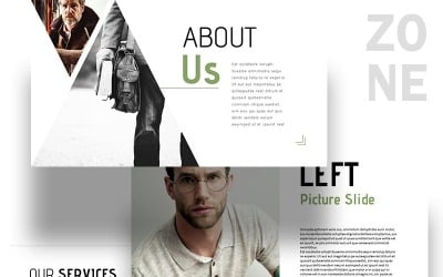 Modèle PowerPoint de zone