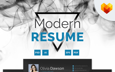 Olivia Dawson - CV-sjabloon voor projectmanager