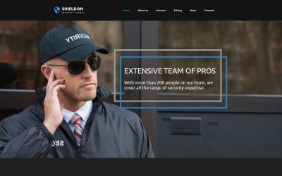 Security Moto CMS HTML Template