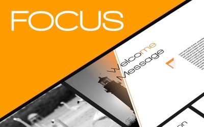 Szablon PowerPoint Focus #65258