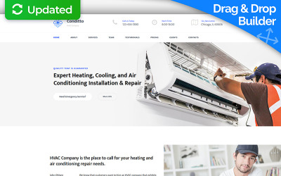 Conditto - HVAC Premium Moto CMS 3-mall #65311