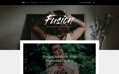 Fusion - тема для блогов WordPress тема WordPress