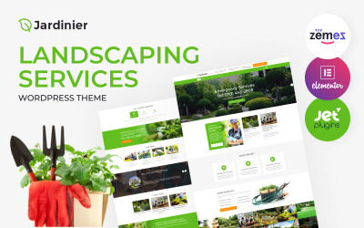 Jardinier - motyw WordPress dla usług ogrodniczych