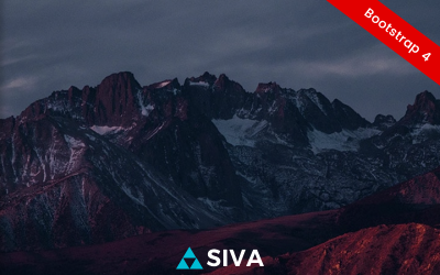 SIVA - 即将推出响应式登陆页面模板