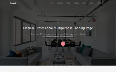 Tema Siti Web Responsive #65322 "Smart - Responsive Bootstrap 4 HTML5"