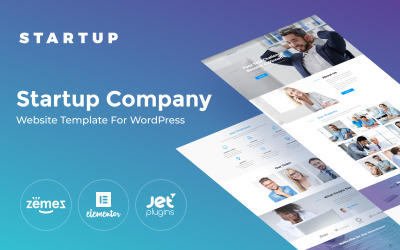 Startup - Tema de WordPress para empresas emergentes