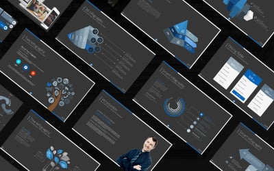 Plantilla de presentación de PowerPoint KitKat PowerPoint template