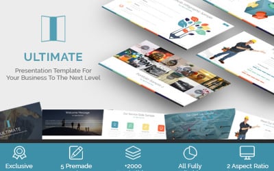 Ultimate – PowerPoint bemutatósablon