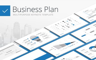 Businessplan - Multifunctioneel - Keynote-sjabloon