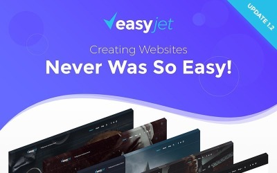 "EasyJet - Multi Homepage" - адаптивний WordPress шаблон №65626