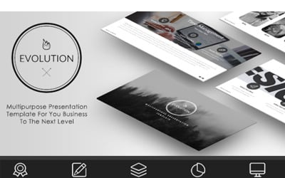 EVOLUTION - Mehrzweck-PowerPoint-Vorlage