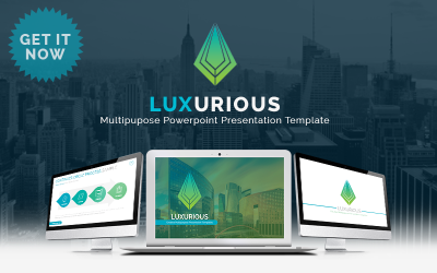Luxus - PowerPoint sablon