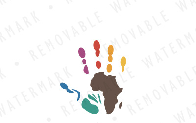 El Afrika Logo Şablonu