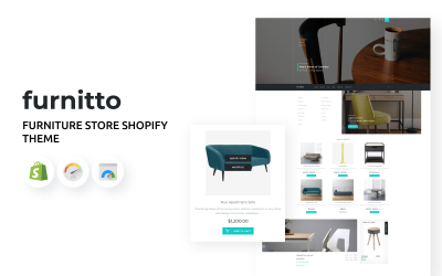 Furnitto - 家具店 Shopify 主题