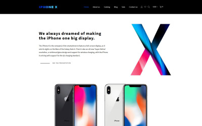 iPhone X - Apple Store Shopify Theme