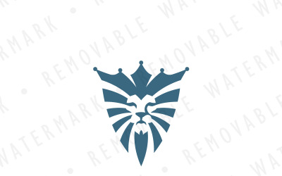 Lion King Shield Logo Template