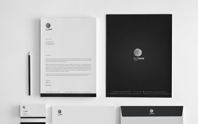 Premium Beyman Corporate identity-mall #65734