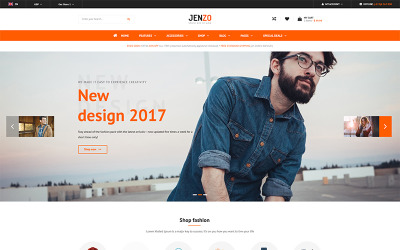 Jenzo - Çok Amaçlı Premium Magento Teması