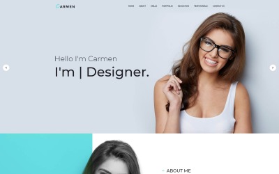 Carmen Design Portfolio WordPress Theme