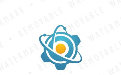 Quantum Engineering Logo Template