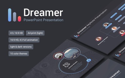 Шаблон Dreamer PowerPoint