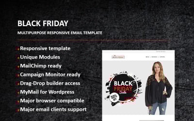 Black Friday - Email Newsletter Template