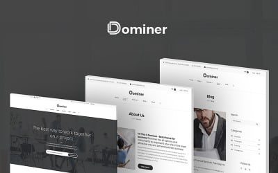Dominer Business &amp;amp; Services WordPress Theme