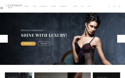 Eveprest - Ювелірна тема PrestaShop