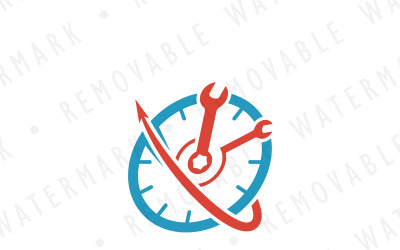 Hızlı Onarım Logo Şablonu