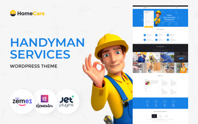 HomeCare - Ezermester szolgáltatások WordPress téma