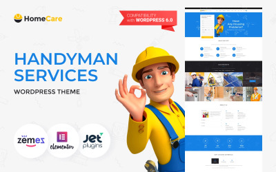 HomeCare - Handwerkerdienste WordPress Theme