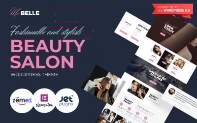 MaBelle - Kosmetický Salon WordPress Téma