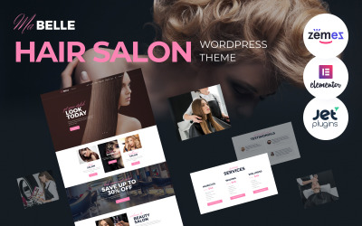 MaBelle - WordPress тема салону краси