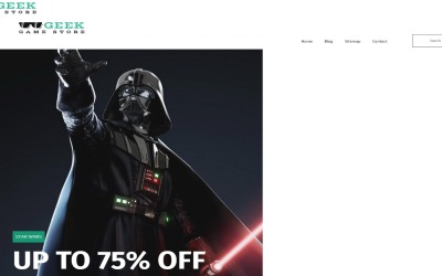 Reszponzív Geek - Game Store PrestaShop sablon 65902