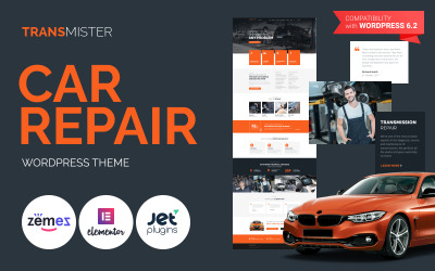 Sender - Autoreparatur WordPress Theme