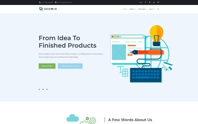 SEOmix - Tema WordPress da Empresa de SEO