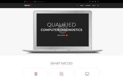 ServIQ Computer Repair Services Wordpress #65928