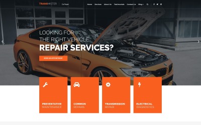 Transmitter - Car Repair Wordpress #65975
