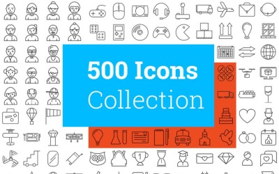 500 moderních ikon