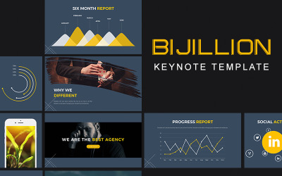 Bajillion - Keynote sablon
