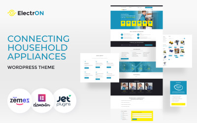 ElectrON - Ev Aletleri Bağlantısı WordPress Teması