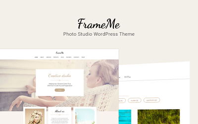 "FrameMe - Photography Studio" thème WordPress #66179