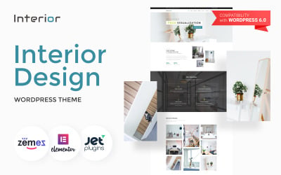 Interior - Tema WordPress adaptable para empresas de diseño de interiores