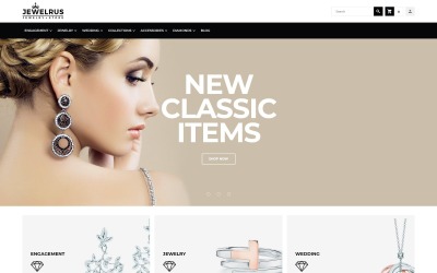 Jewelrus - Juwelier Magento-thema