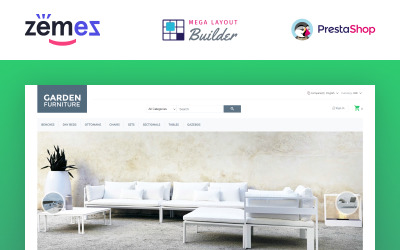 Motyw PrestaShop Meble ogrodowe