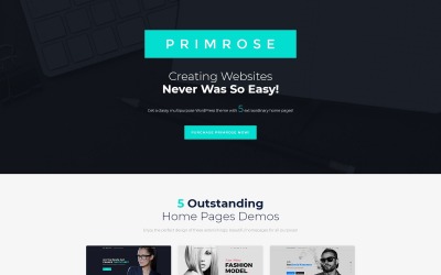 Primrose - багатоцільова тема WordPress