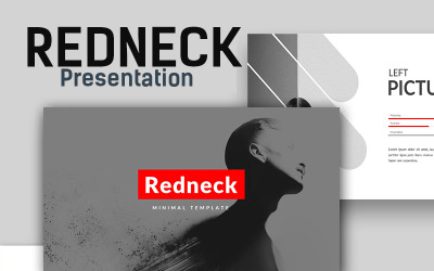 Redneck Creative Minimal PowerPoint-mall