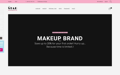 Responsive Star Cosmetic Prestashop #66197