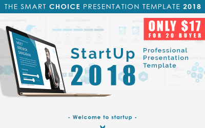 "Start Up 2018 - Presentation" - PowerPoint шаблон №66169